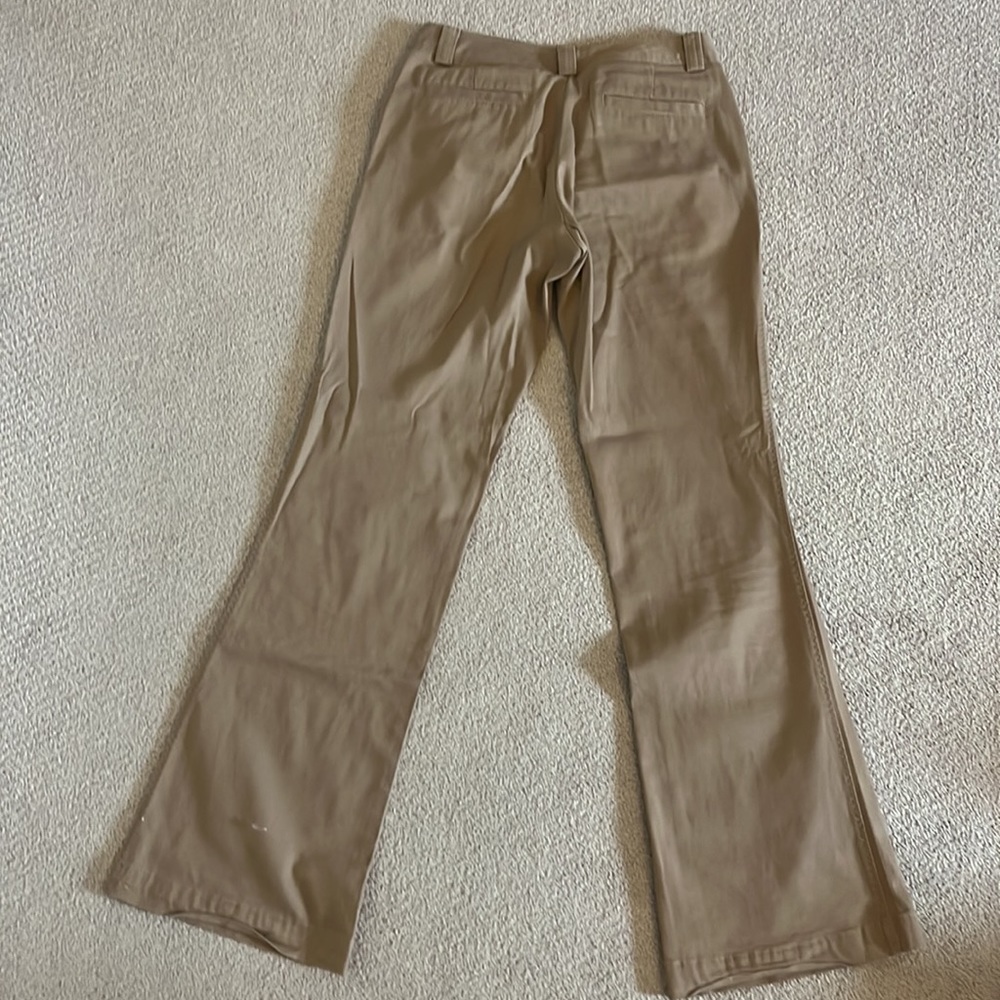 Banana Republic Heritage Desert Wood / Khaki Bootcut Pants - Women’s Size 4L - Picture 4 of 6
